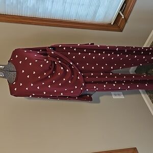 Real essentials heart pajamas set